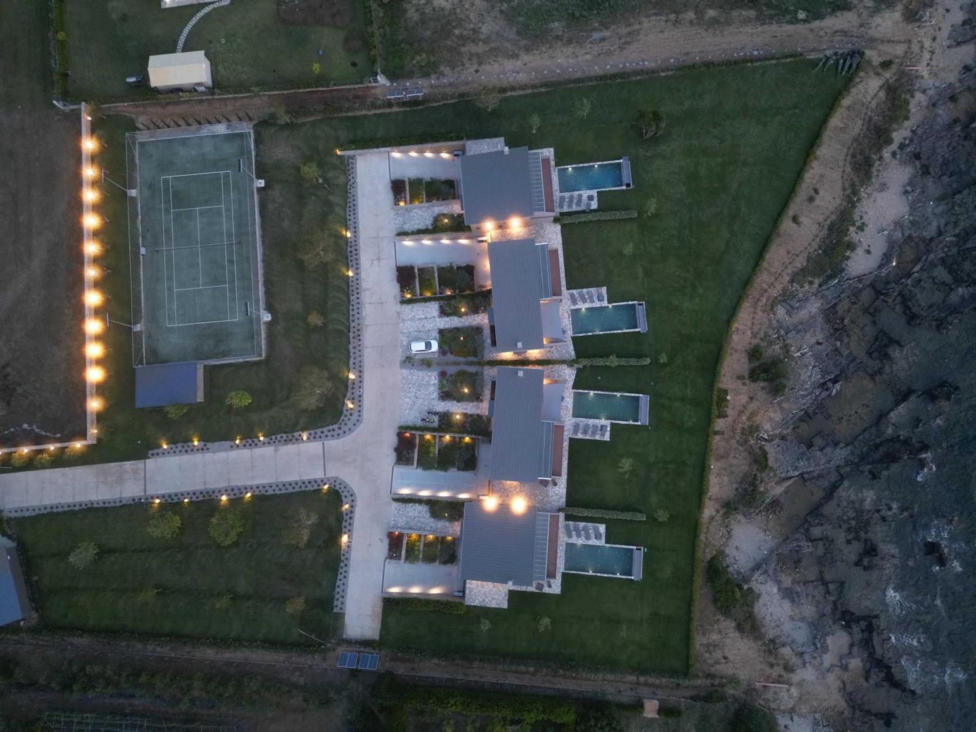 Korakokhórion Real Life Homes Luxurious Seafront Villas Each With Their Own Private Pools מראה חיצוני תמונה
