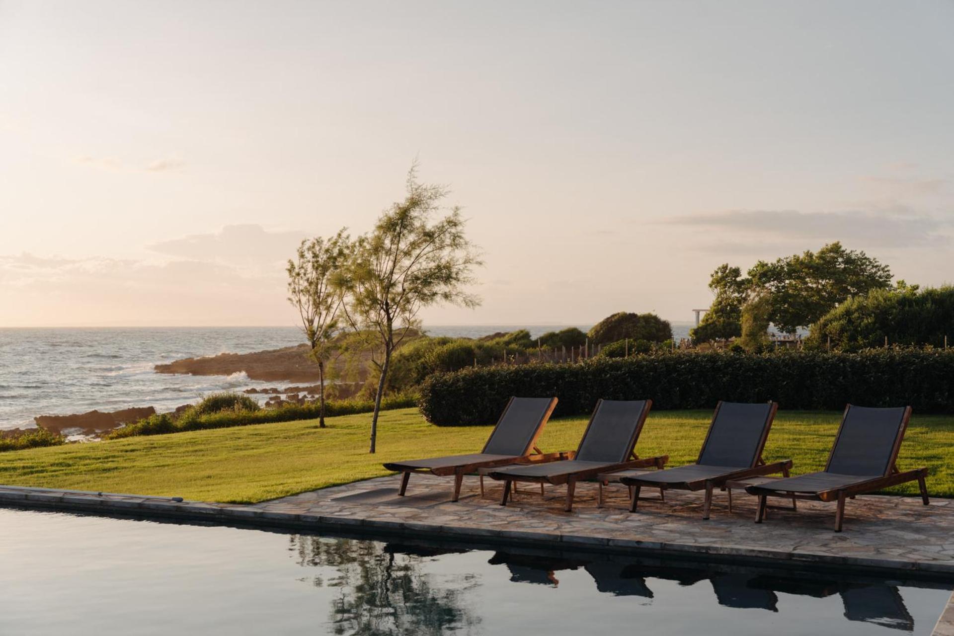 Korakokhórion Real Life Homes Luxurious Seafront Villas Each With Their Own Private Pools מראה חיצוני תמונה