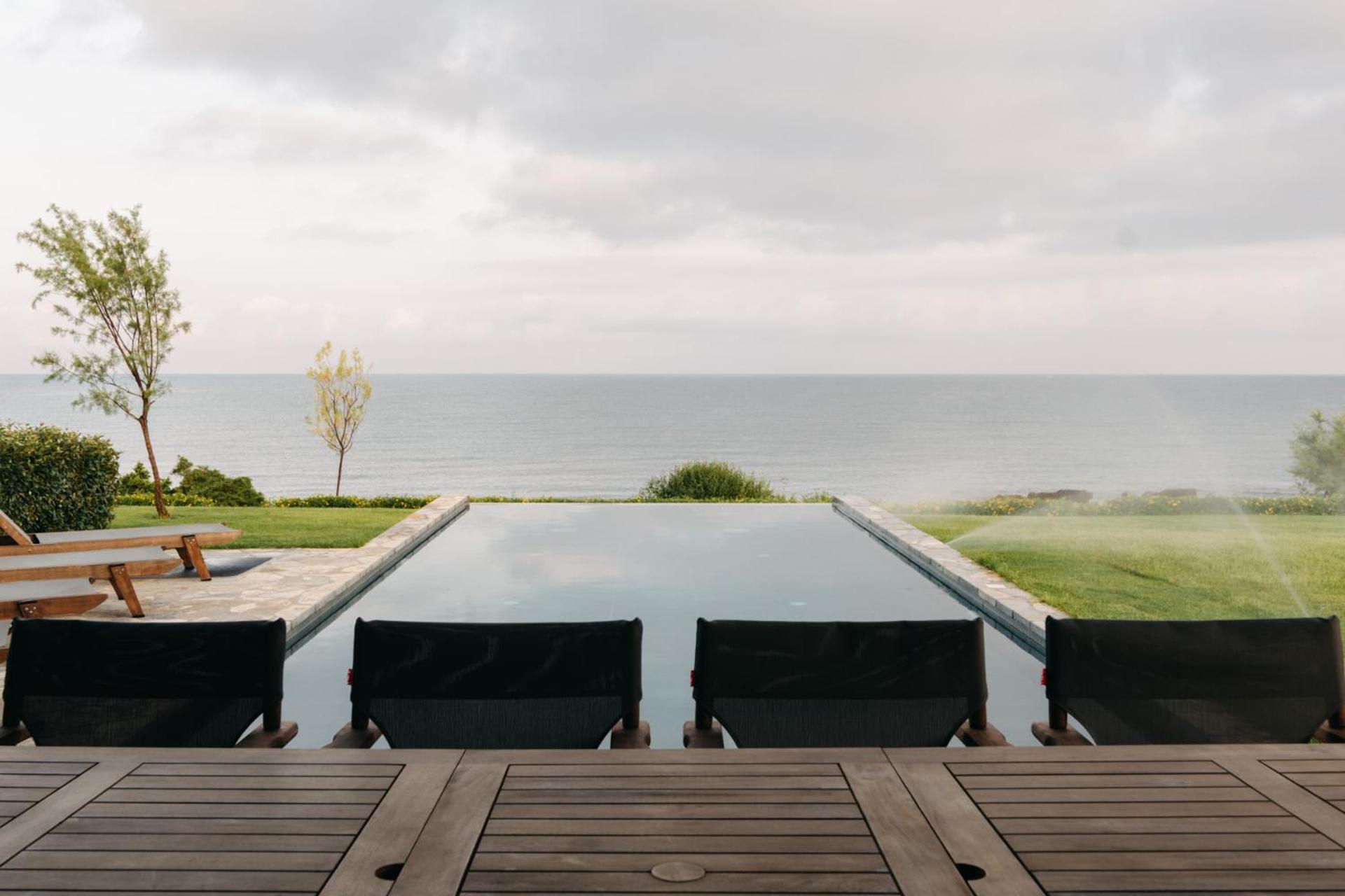 Korakokhórion Real Life Homes Luxurious Seafront Villas Each With Their Own Private Pools מראה חיצוני תמונה