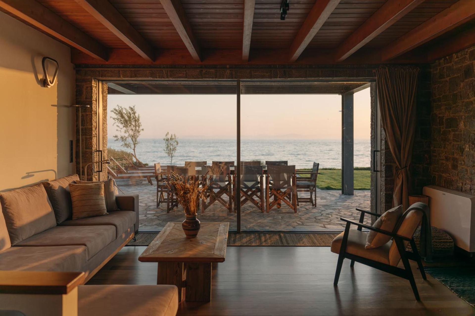 Korakokhórion Real Life Homes Luxurious Seafront Villas Each With Their Own Private Pools מראה חיצוני תמונה