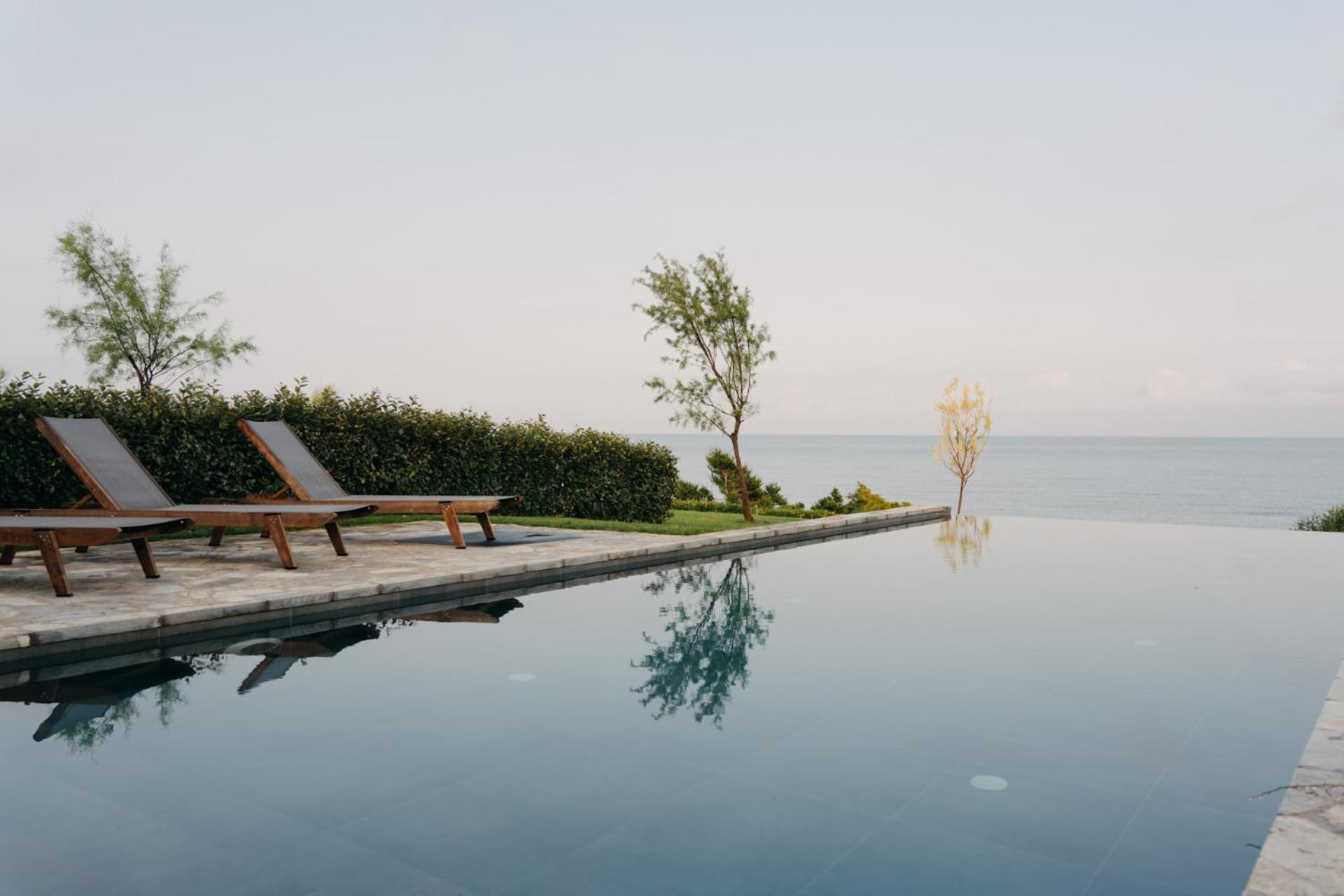 Korakokhórion Real Life Homes Luxurious Seafront Villas Each With Their Own Private Pools מראה חיצוני תמונה